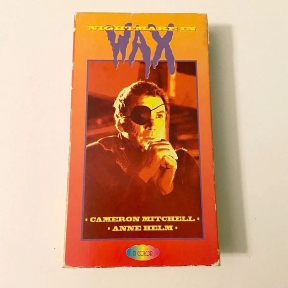 1969 Nightmare in Wax in Color VHS Video  Tape Cameron Mitchell Anne Helm - Picture 2 of 15